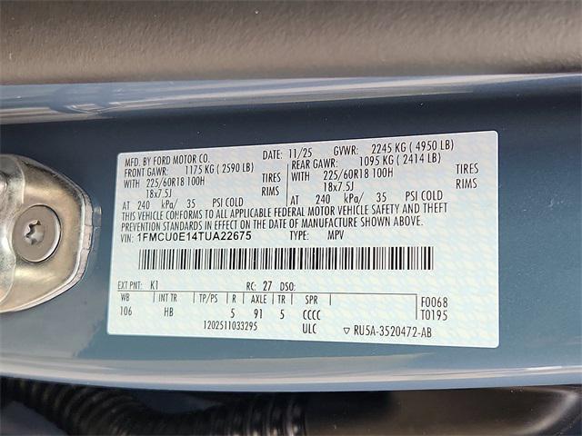 new 2026 Ford Escape car