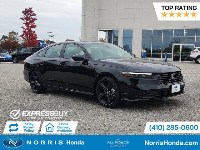 new 2025 Honda Accord Hybrid car, priced at $34,730