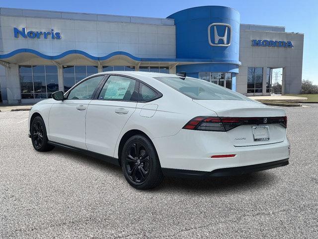 new 2025 Honda Accord car, priced at $30,705