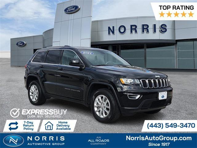 used 2021 Jeep Grand Cherokee car, priced at $23,787