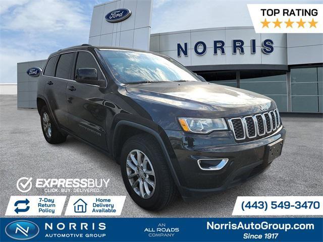 used 2021 Jeep Grand Cherokee car, priced at $24,387