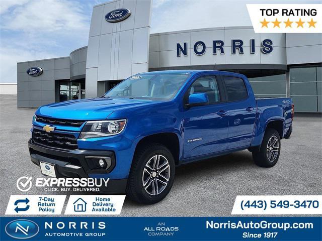used 2021 Chevrolet Colorado car, priced at $26,887