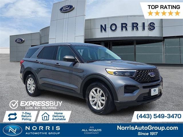 used 2021 Ford Explorer car, priced at $28,787