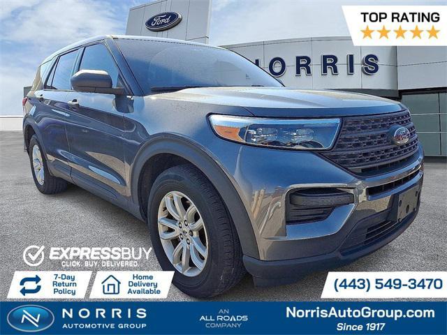 used 2021 Ford Explorer car, priced at $28,787