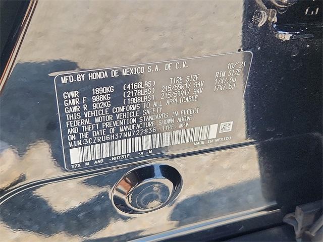 used 2022 Honda HR-V car, priced at $16,887