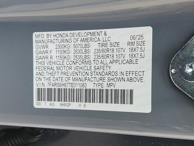 new 2026 Honda CR-V Hybrid car, priced at $38,609