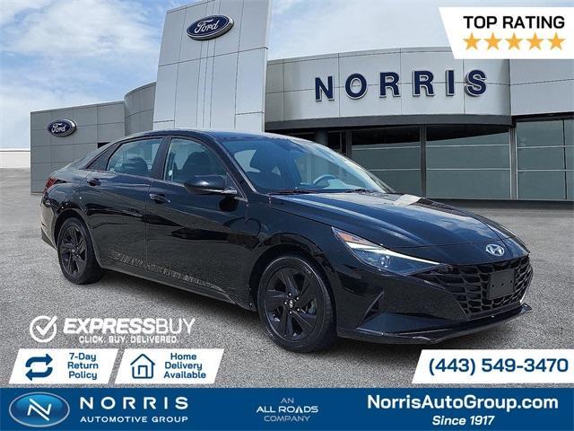 used 2023 Hyundai Elantra car, priced at $16,587