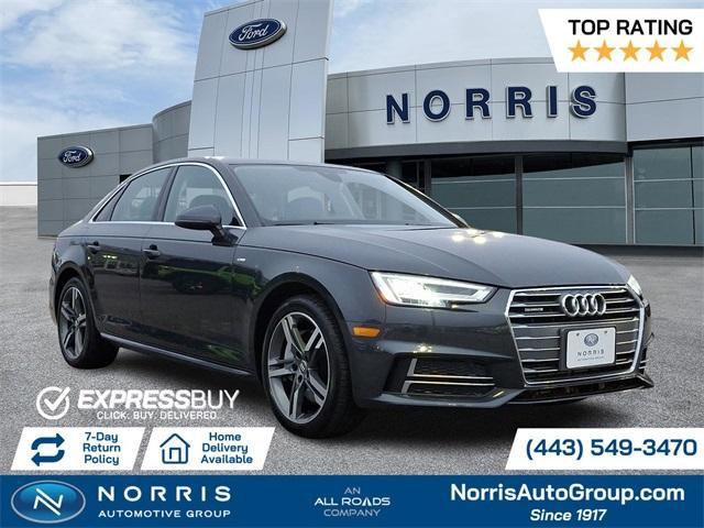 used 2018 Audi A4 car, priced at $15,287