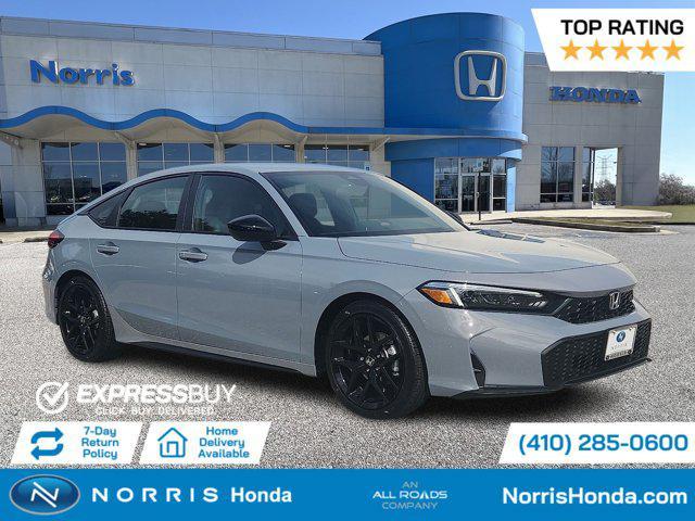 new 2026 Honda Civic car, priced at $28,117