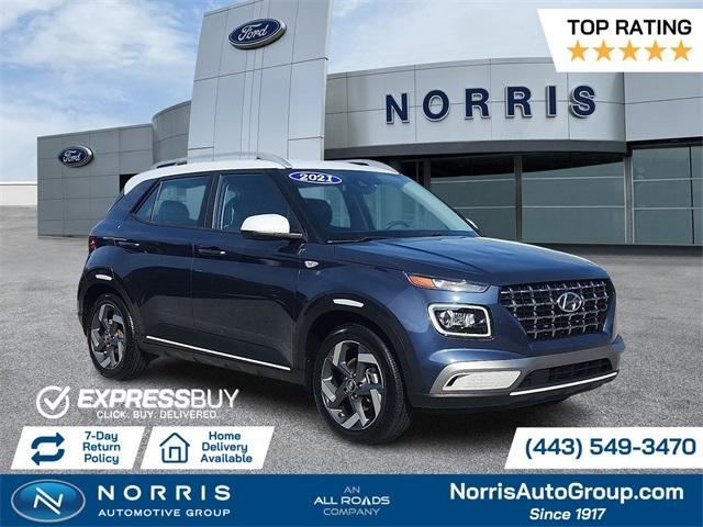 used 2021 Hyundai Venue car, priced at $14,749