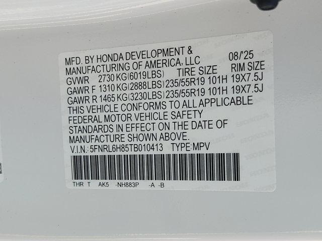 new 2026 Honda Odyssey car, priced at $46,806
