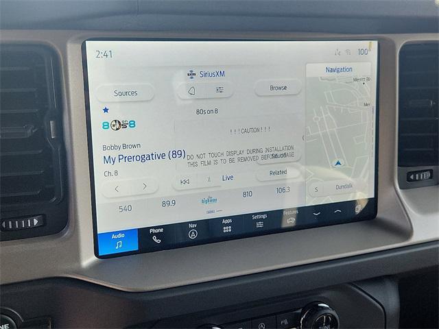 new 2025 Ford Bronco car, priced at $51,312