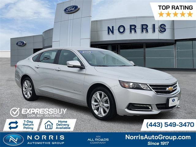 used 2020 Chevrolet Impala car, priced at $16,987