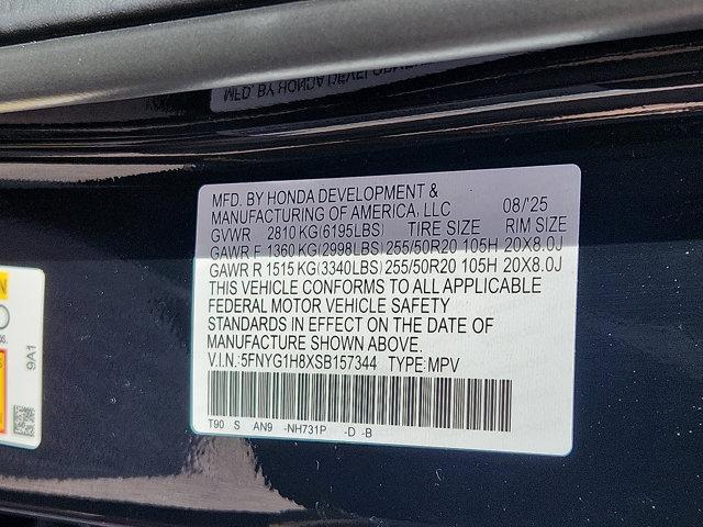 new 2025 Honda Pilot car, priced at $50,222