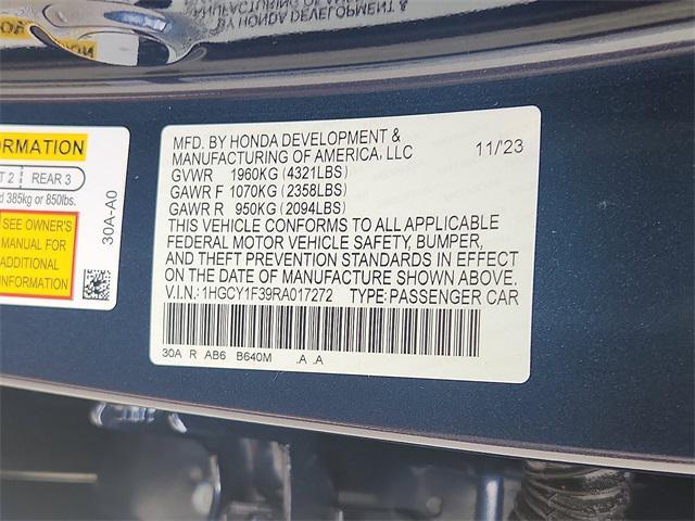 used 2024 Honda Accord car, priced at $25,387