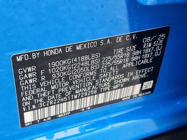 new 2026 Honda HR-V car, priced at $29,997