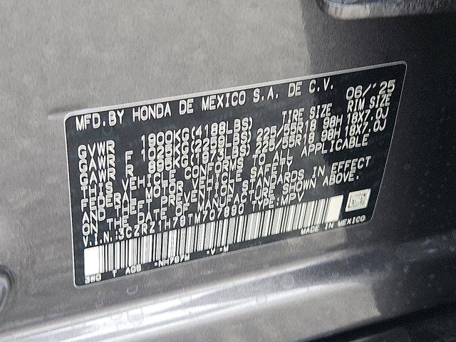 new 2026 Honda HR-V car, priced at $30,033