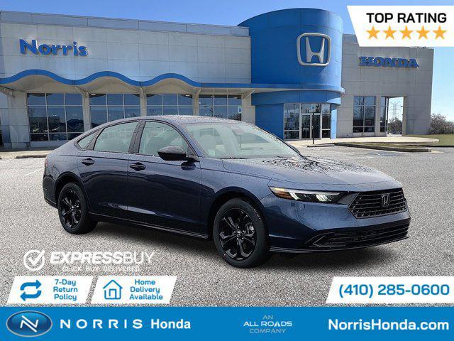 new 2025 Honda Accord car, priced at $30,319