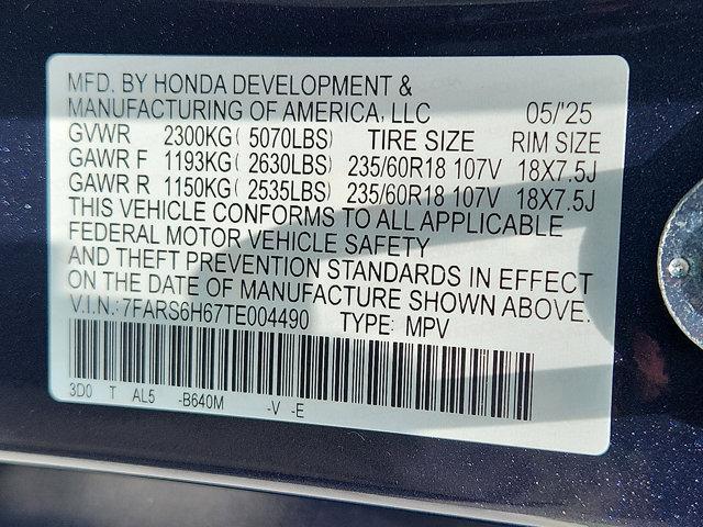 new 2026 Honda CR-V Hybrid car, priced at $38,177
