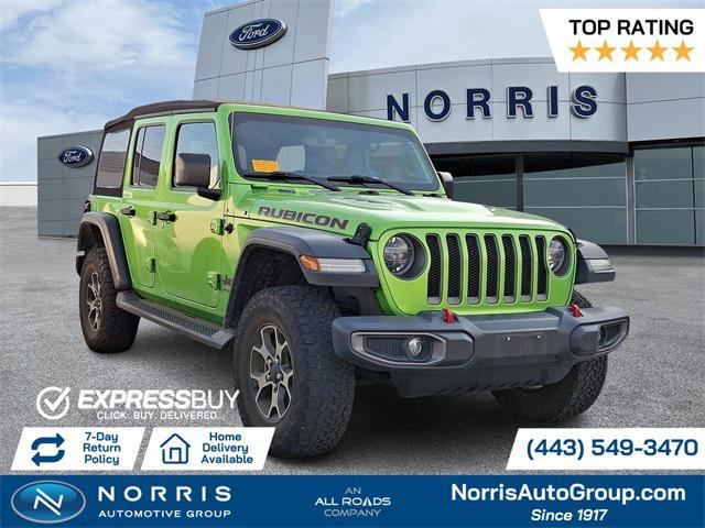 used 2019 Jeep Wrangler Unlimited car, priced at $33,987