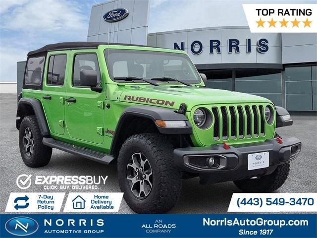 used 2019 Jeep Wrangler Unlimited car, priced at $32,687