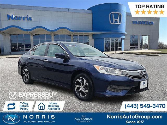 used 2016 Honda Accord car, priced at $12,987