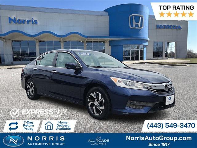used 2016 Honda Accord car, priced at $11,987