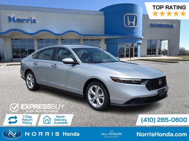 new 2025 Honda Accord car, priced at $28,257