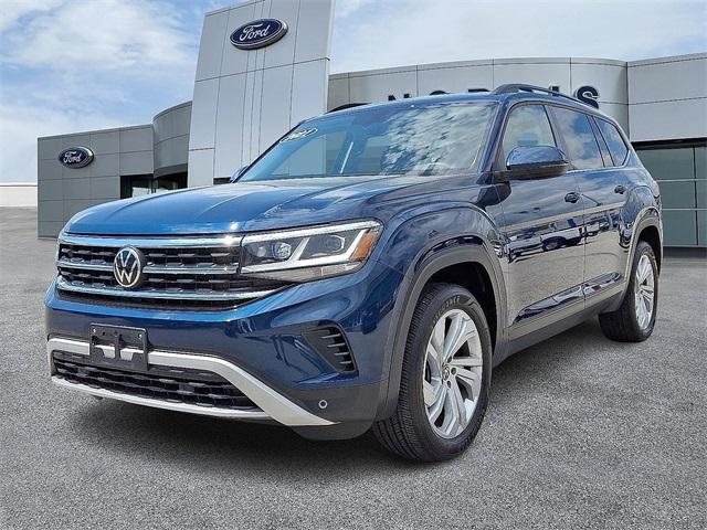 used 2021 Volkswagen Atlas car, priced at $23,987