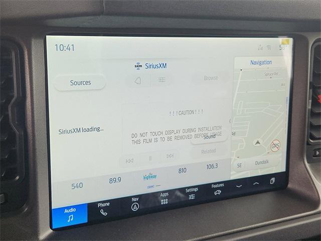 new 2025 Ford Bronco car, priced at $79,734