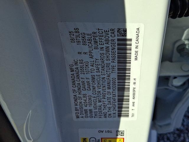 new 2026 Honda Civic Hybrid car, priced at $29,547