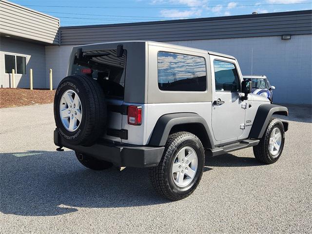used 2016 Jeep Wrangler car, priced at $17,487