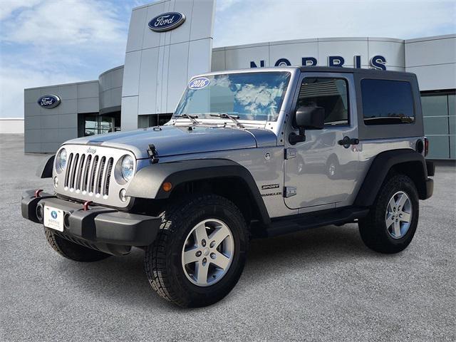 used 2016 Jeep Wrangler car, priced at $17,487