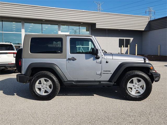 used 2016 Jeep Wrangler car, priced at $17,487