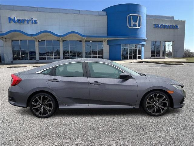 used 2021 Honda Civic car, priced at $16,287