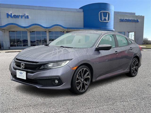 used 2021 Honda Civic car, priced at $17,749