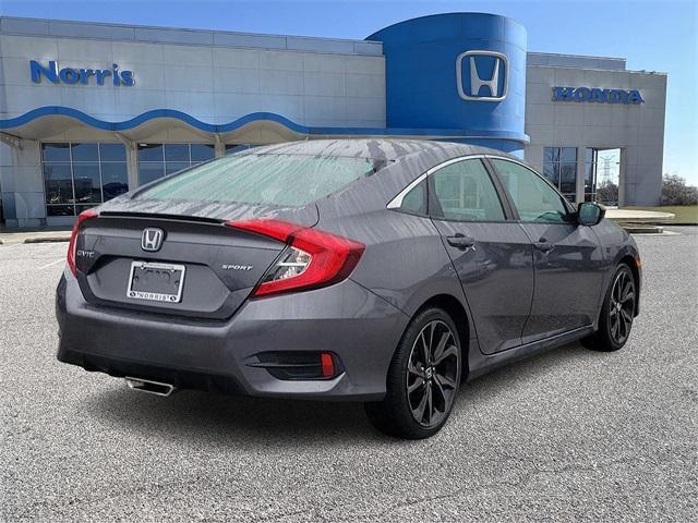 used 2021 Honda Civic car, priced at $16,287