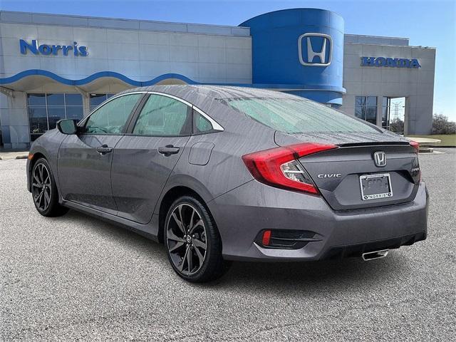 used 2021 Honda Civic car, priced at $16,287