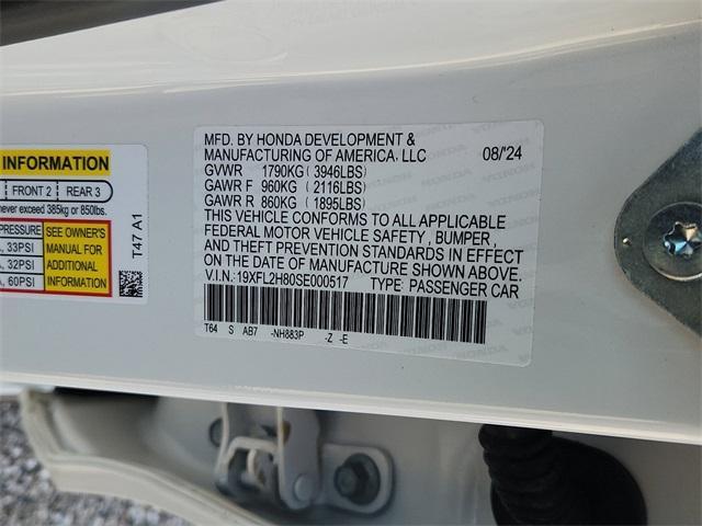 used 2025 Honda Civic car, priced at $25,787