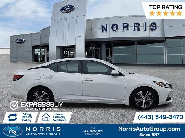 used 2020 Nissan Sentra car, priced at $14,787