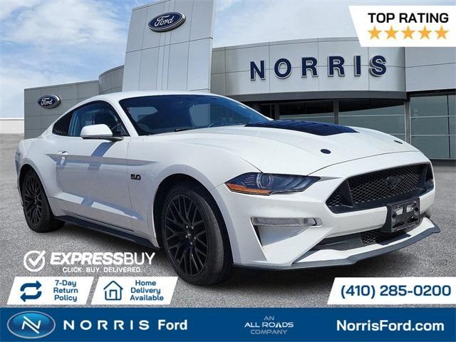 used 2018 Ford Mustang car, priced at $27,887