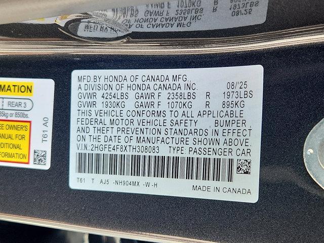 new 2026 Honda Civic Hybrid car, priced at $31,488