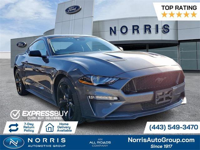 used 2022 Ford Mustang car, priced at $34,987