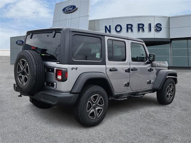 used 2018 Jeep Wrangler Unlimited car, priced at $21,587