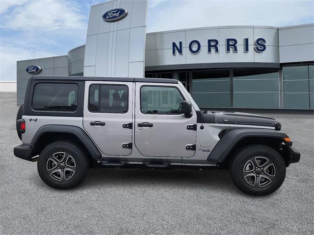 used 2018 Jeep Wrangler Unlimited car, priced at $21,587