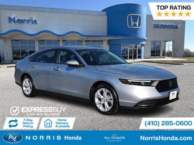 new 2025 Honda Accord car, priced at $28,302