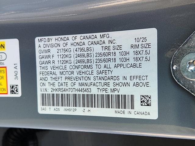 new 2026 Honda CR-V car, priced at $36,863