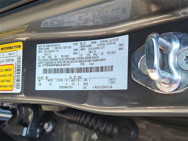 new 2025 Ford Ranger car, priced at $50,226