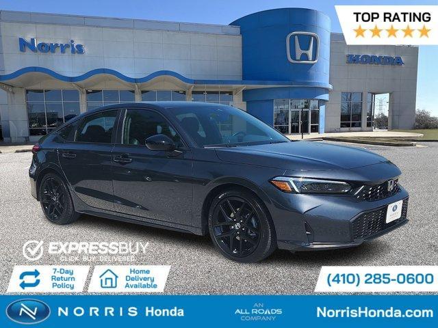 new 2025 Honda Civic car, priced at $27,310