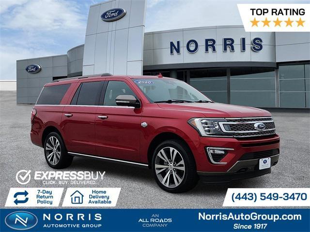 used 2020 Ford Expedition Max car, priced at $37,787